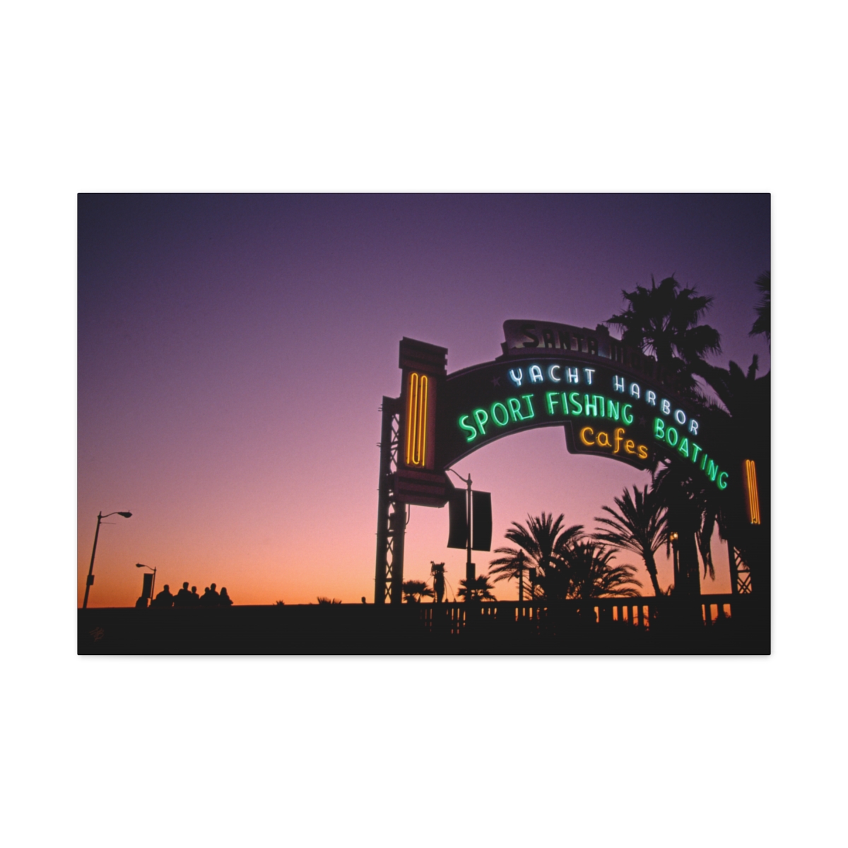 Santa Monica Piere at Twilight - Image 2