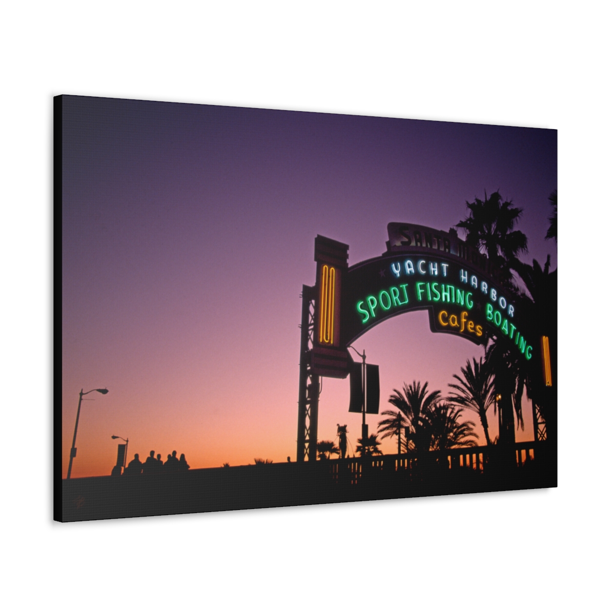 Santa Monica Piere at Twilight - Image 3