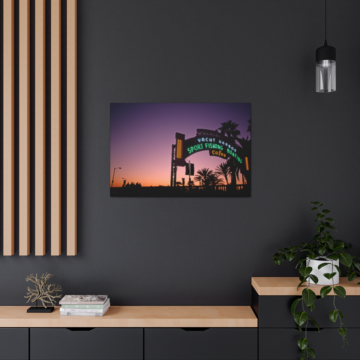 Santa Monica Piere at Twilight - Image 5