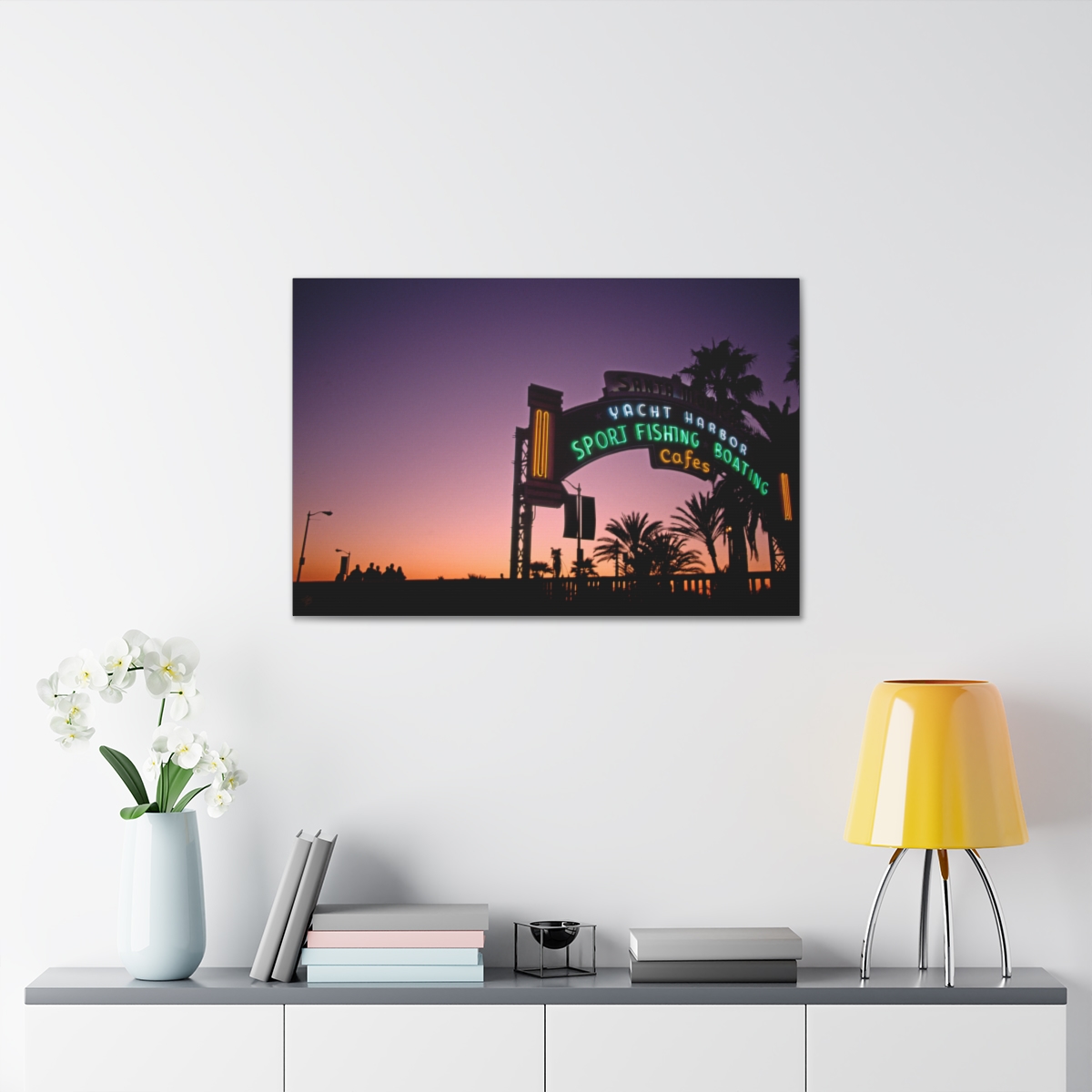 Santa Monica Piere at Twilight